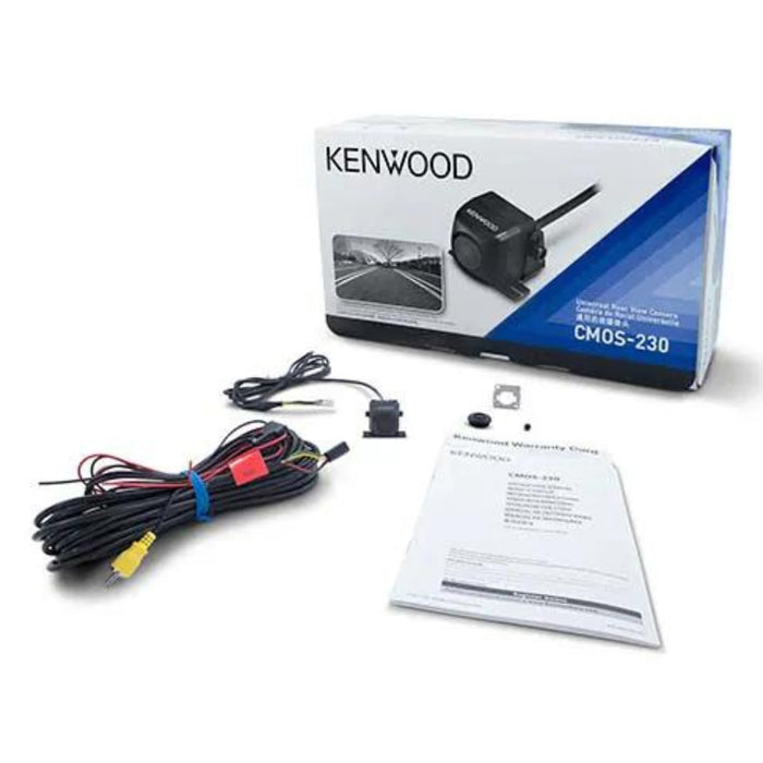 Kenwood DDX5707S DVD receiver & Kenwood CMOS-230 Backup Camera - Surface Mount
