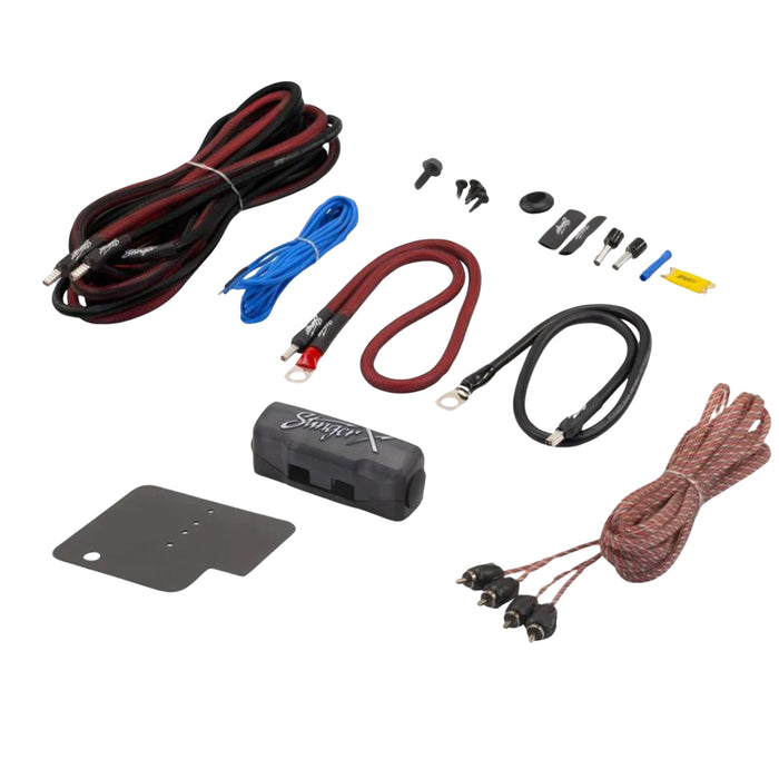 AudioControl 12" Jeep Complete Swing Gate Kit 600 Watts TXJWB12-600-PKG