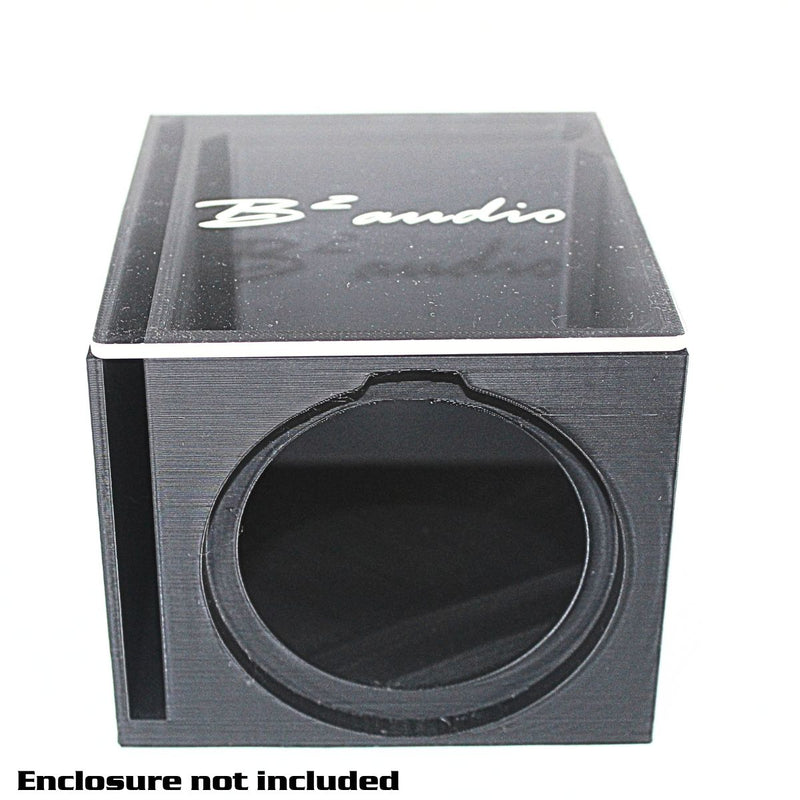 B2 Audio Logo Engraved Acrylic Lid for Single RIOT 2.5" 3D Boxes