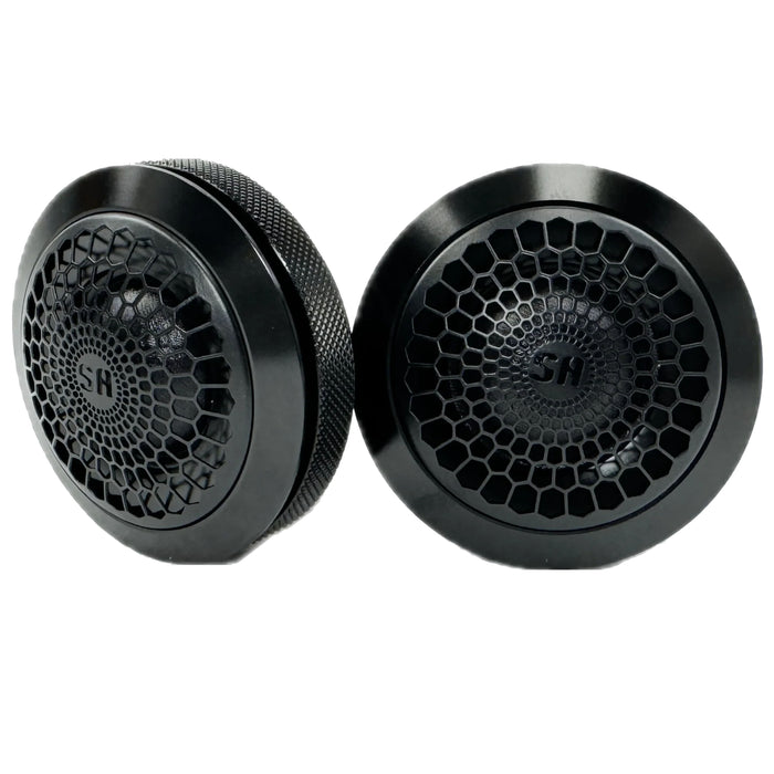 Pair of Sundown Audio 1" 4-Ohm 50W RMS Soft Silk Dome Tweeters SA Series V4