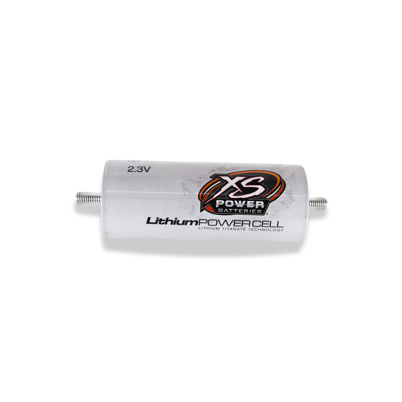 XS Power 6 Pack DIY Kit White 40AH LTO Cell Bank 2.3v W/ Dog Bones & Balancer