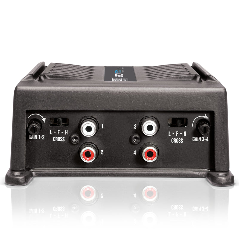 Banda 400 Watt 2-Ohm 4-Ch Pocket Series Compact Brazilian Amplifier BD-400.4