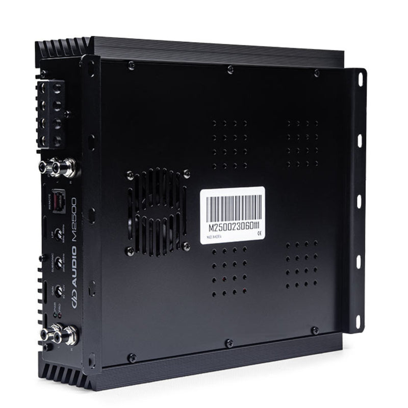 DD Audio 2500W RMS 1 Ohm High-Efficiency Class D Monoblock Amplifier M2500
