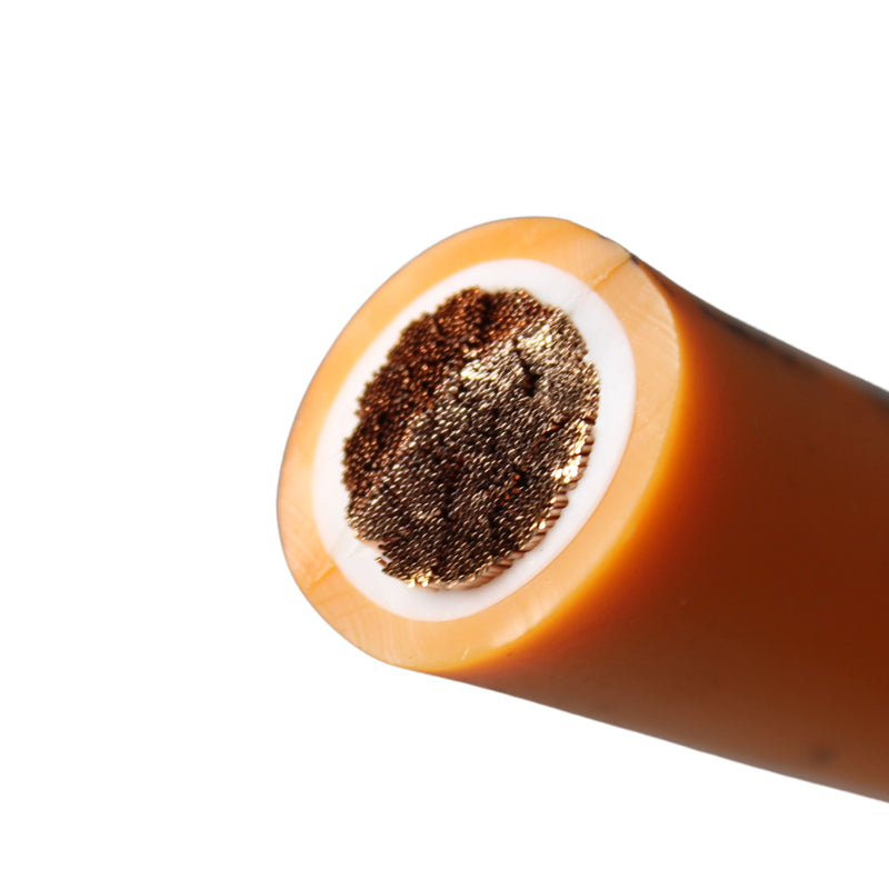 GP Car Audio 0 AWG 100% OFC Power/Ground Wire Orange Lot Cut By The Foot