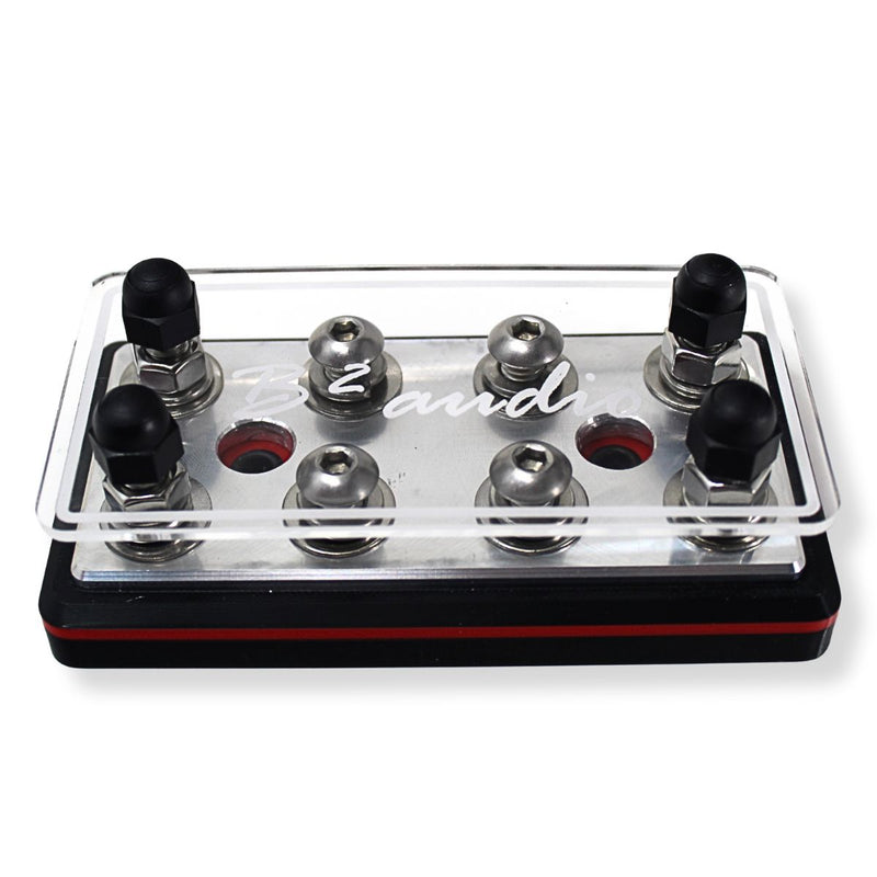 8 Spot Power / Ground 9/32 Terminal Lug Distribution Block - B2 Audio