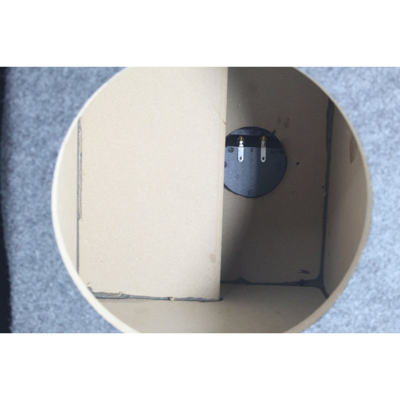 Single 10” Vented Carpeted Subwoofer Box Made w/ Heavy-Duty MDF Construction