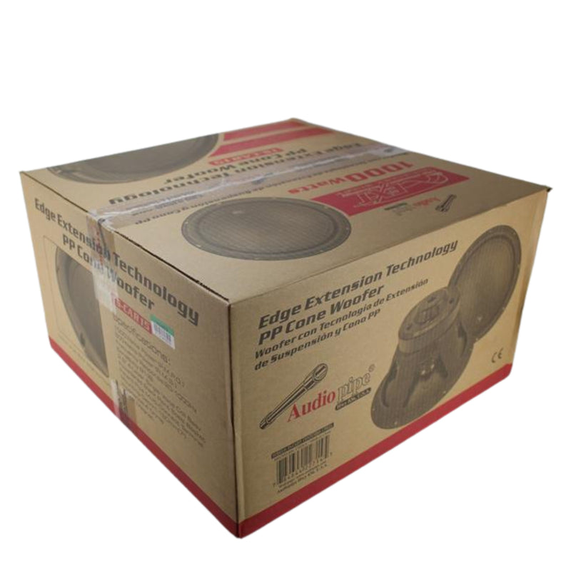 Audiopipe Pro Car Audio 15" 500 Watt RMS 2.5" SVC 4-Ohm Subwoofer