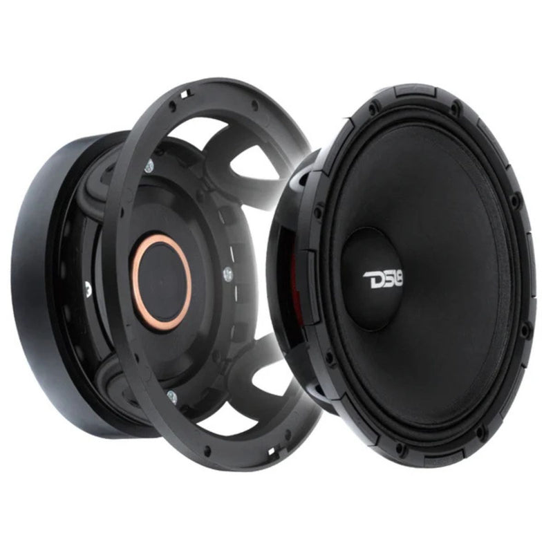 6.5" 300 W RMS 4 Ohm Mid-High Loudspeaker DS18 PROJECT360 Rotating Recone Design