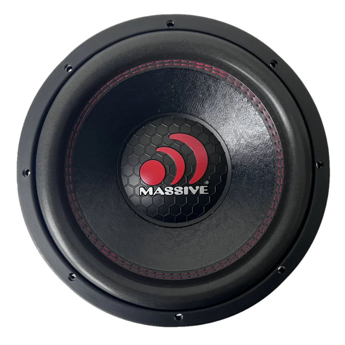 Massive Audio 12" 800 Watts RMS 36 Hz 2.5" Dual 2 Ohm Subwoofer GTX122H