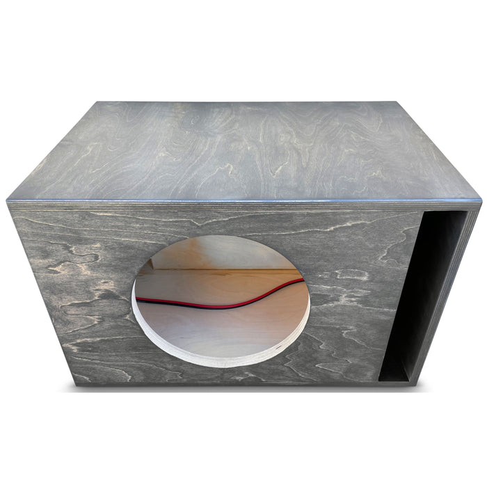 Single Universal Birch 12" Ported Subwoofer Box 1" Baffle Tuned To 32Hz