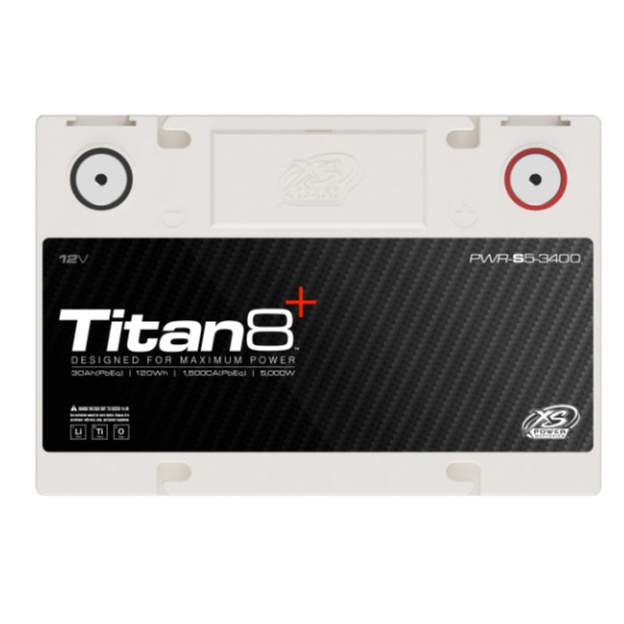 XS Power Titan8 LTO 5000 Watt 12V 2000 Max Amps Lithium Battery PWR-S5-3400R