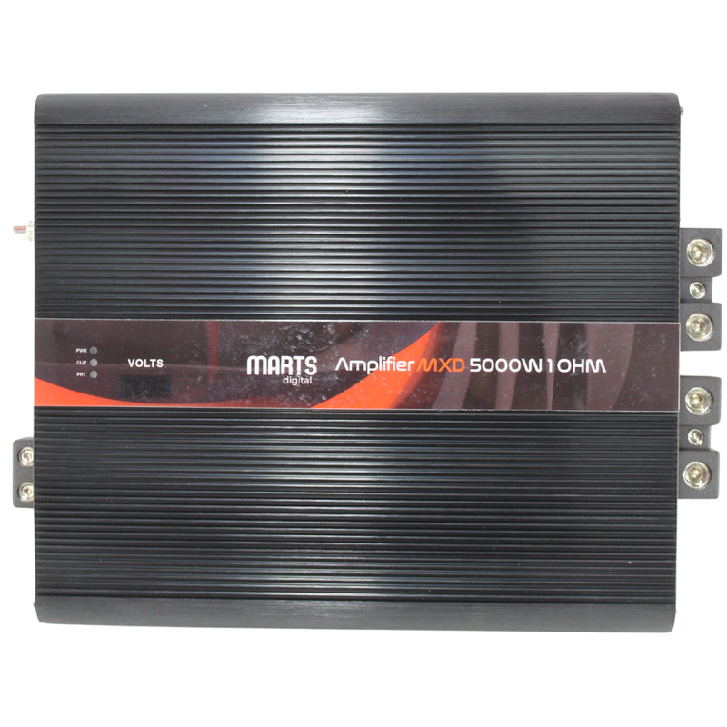 Marts Digital MXD Series Monoblock 5K Class D 1 Ohm Amplifier MXD-5000-1-V2