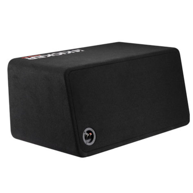 12" 900 W RMS Dual 2 Ohm Ported Car Subwoofer Enclosure Kicker CompVR 52DCVR122