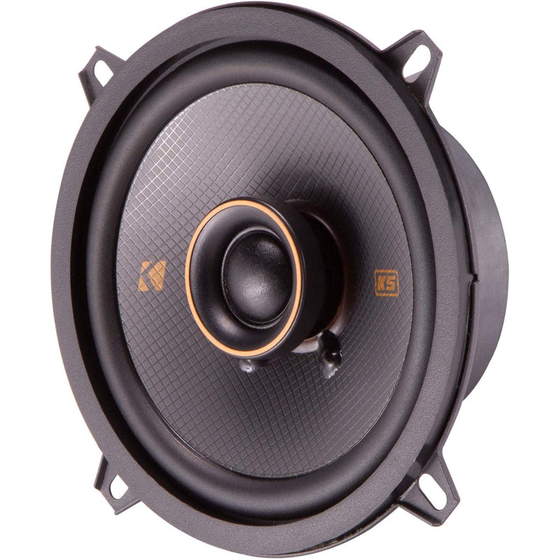 Kicker KS-Series 5.25" 4 Ohm Coaxial Midrange Speakers 150 Watt Peak KSC504