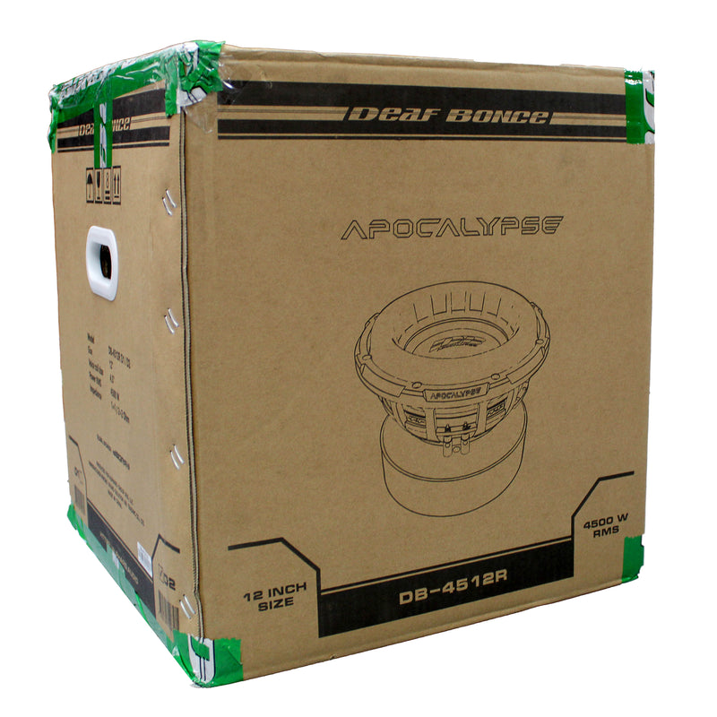 Deaf Bonce 12" Car Audio Subwoofer 9000W Dual 1 Ohm VC Apocalypse