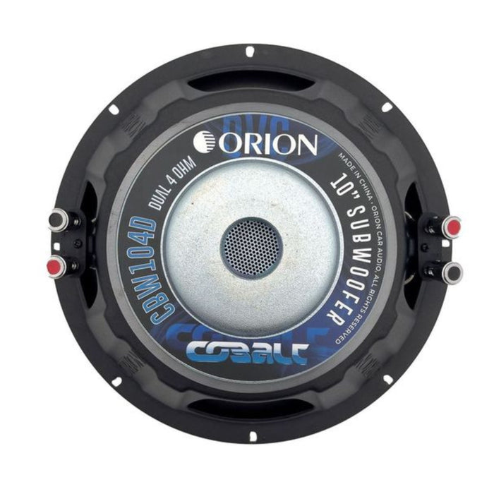 10" 300W RMS | 1200W Peak 4-Ohm 2" DVC Subwoofer ORION COBALT Series / CBW104D