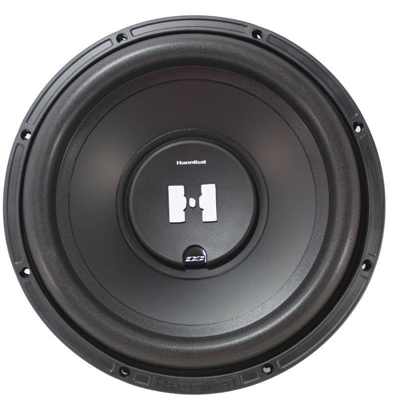 Deaf Bonce Hannibal 12" 600W RMS Dual 4-Ohm Subwoofer HS-1200-D4
