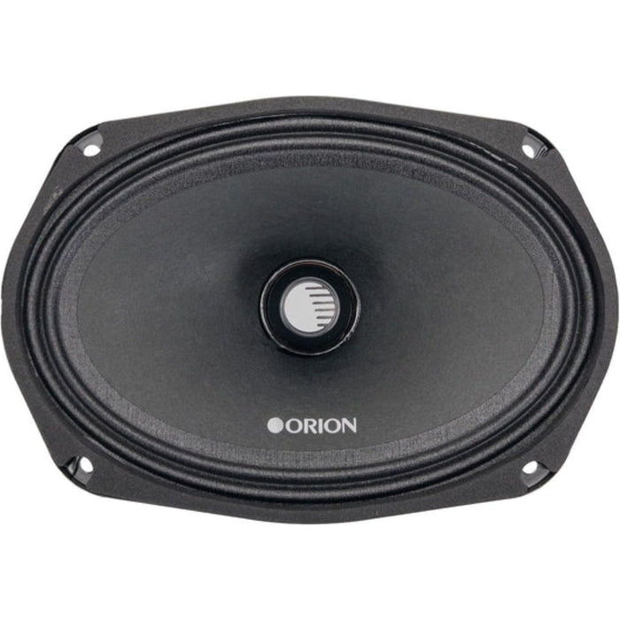 Pair of Orion 2-Ohm 300w RMS Cobalt High Efficiency 6x9" Midrange Bullet Speaker