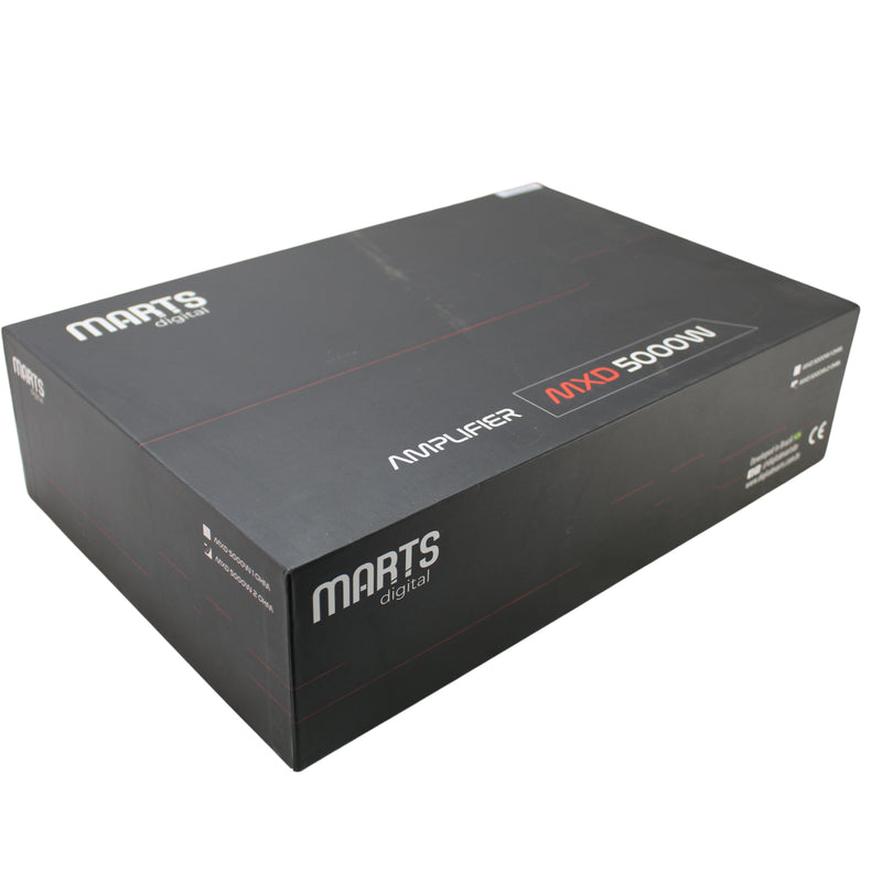 Marts Digital Amplifier Monoblock Full Range Class D 5000 Watts 2 Ohm MXD-5000W