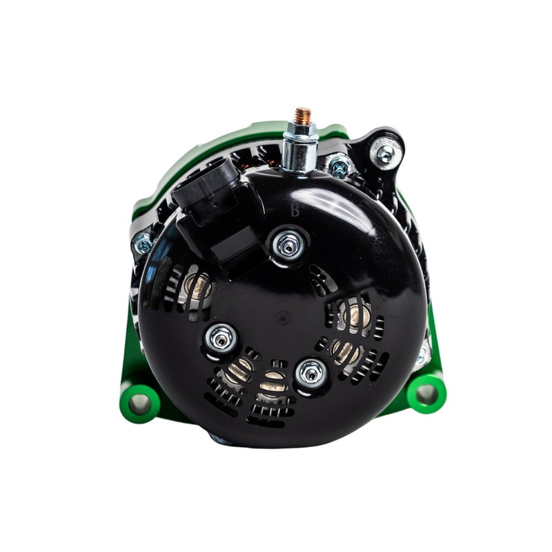 1996-2024 GM Billet High Output Alternator (Green)