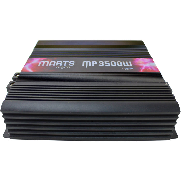 Premium Monoblock 3500W RMS 2-Ohm Class-D Amplifier Marts Digital OPEN BOX