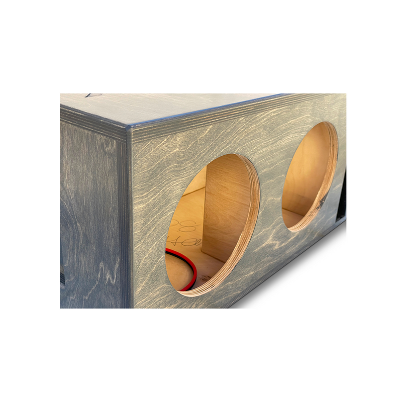 Dual 8" Birch Ported Subwoofer Box for Sundown v3 X Series