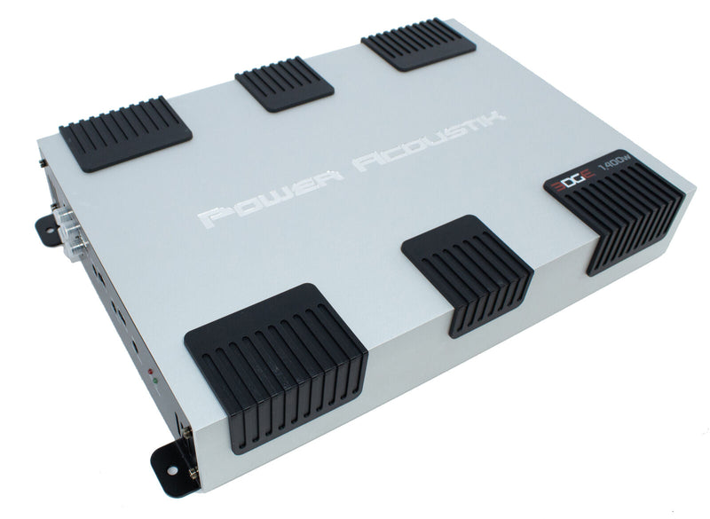 Power Acoustik 2 Ch Amplifier 1400W Class AB Full Range Bridgeable EG2-1400