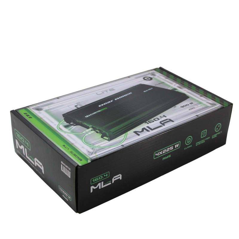 Deaf Bonce 900W 2 ohm RMS Class D 4 Channel Machete Power Amplifier MLA-160.4