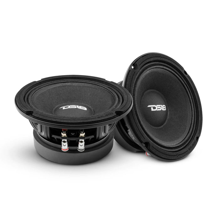 DS18 Car Audio XL 6.5 Inch Mid Range Loud Speaker 300 Watts 8 OHMS 6XL600-8