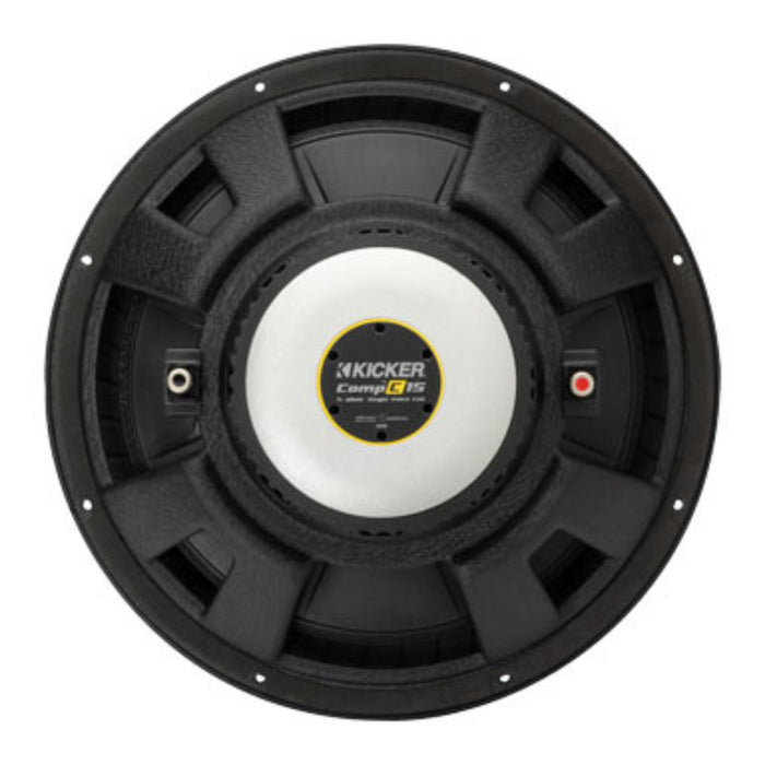 Kicker KI-50CWCS154 15 Inch 4-Ohm Single-Voice-Coil 900W CompC Subwoofer