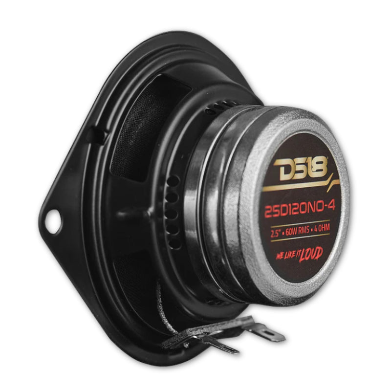 2.5" 80 Watt RMS 4-ohm OEM Dash Loudspeaker Pair with Neodymium Magnet