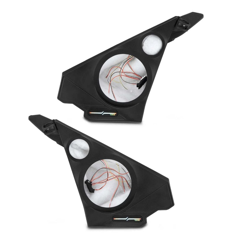 Polaris Slingshot 2020+ Front Kick Panel 8" Speaker / 3.8" Tweeter Pods DS18