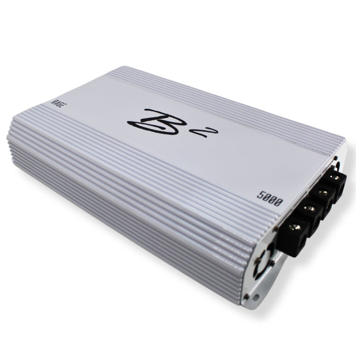 B2 Audio RAGE Series 5K 5000 Watt 1-Ohm Class D Full Bridge Monoblock Amplifier