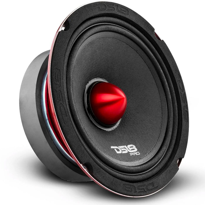 DS18 4x 8" Speakers PRO-X8.4BM, 1x Amp ZXI.4, 1x PRO-TWX1, 1x DS-AMPKIT4