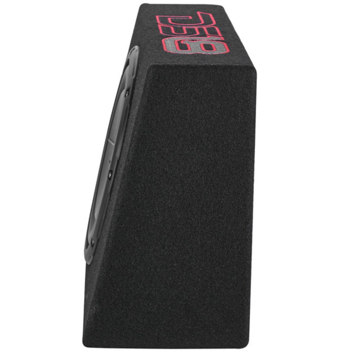 10” 350W RMS 2-Ohm Shallow Loaded Sealed Subwoofer Enclosure for Pickup Trucks