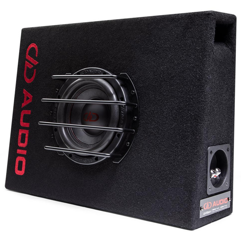 DD Audio 6.5 Inch 500 Watts Ultra Slim Loaded Subwoofer Enclosure LE-ST06