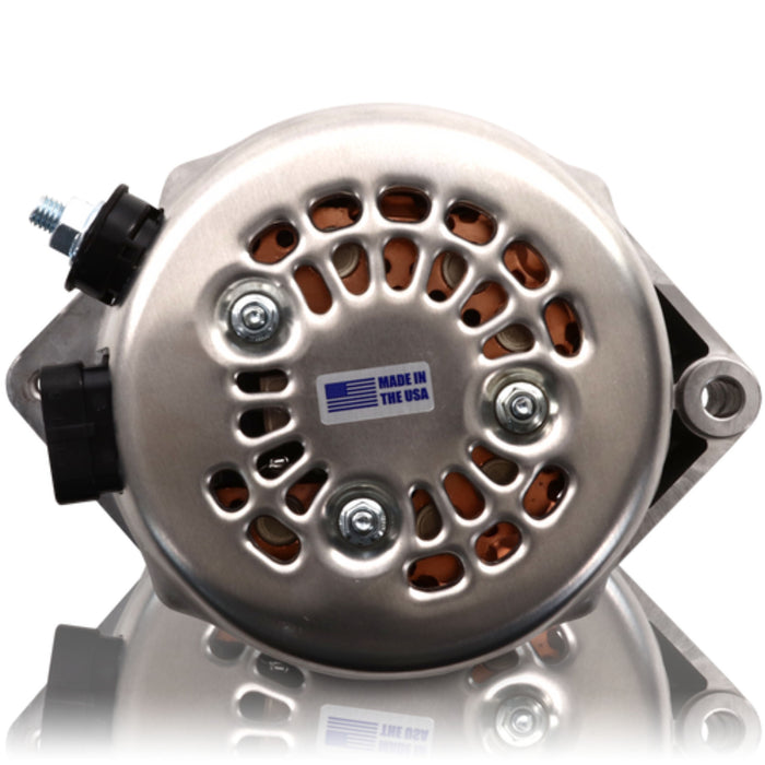 Mechman S-Series 240 Amp Universal Racing Alternator Natural Finish 7127240