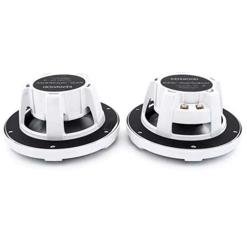 Kenwood 4 Channel 600W Bluetooth Amplifier W/ Pair of 6.5"  Marine Speakers