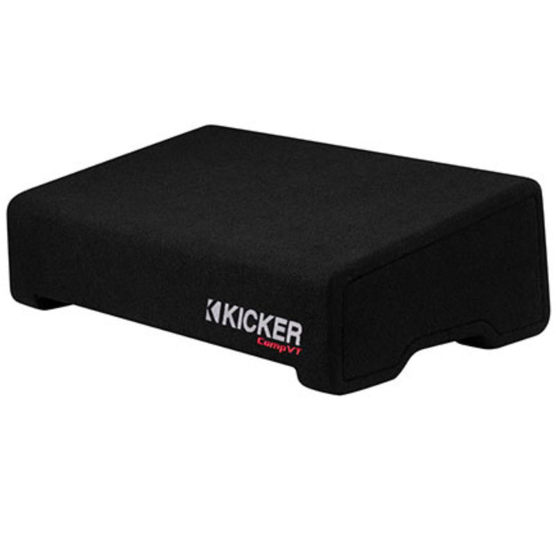 12" CompVT Down-Firing Subwoofer Enclosure, 2-Ohm, 900W Peak Kicker 52CVTDF122