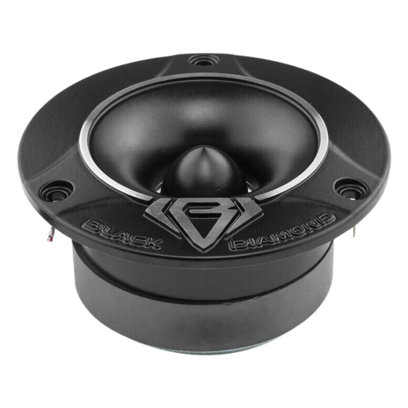 Black Diamond Pair of 1" Super Bullet Tweeters 240W 4ohm Integrated Crossovers