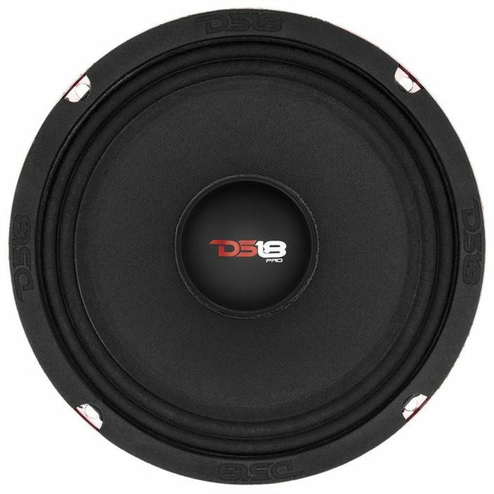 DS18 4 Pro 8" Mid range Loud speakers 4 Ch Amplifier 2 Bullet Tweeters / Ampkit