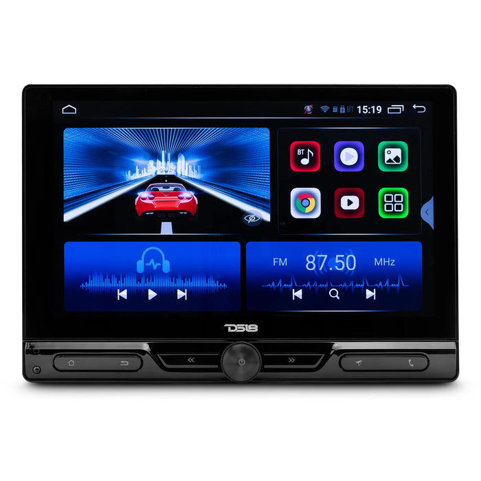 DS18 10.5" Bluetooth Radio 1DIN Mirror-Link USB/SD/AUX + Remote & DSP DDX10.5AD