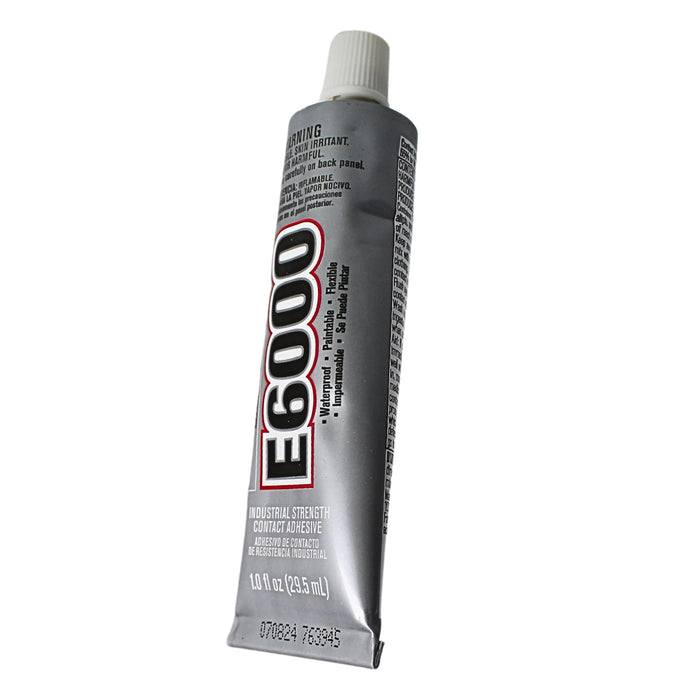 1fl oz E6000 Industrial Strength Clear Self Leveling Waterproof Adhesive