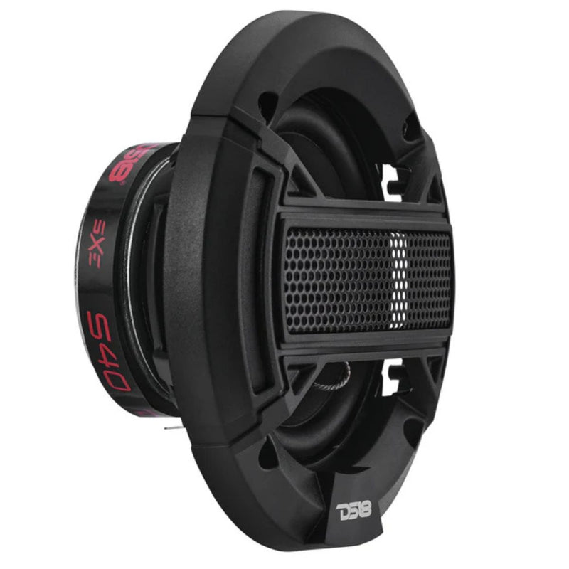 4" 40 Watt RMS 4-Ohm 2-Way Coaxial Speaker Pair w/Tweeter DS18 SELECT Series S40