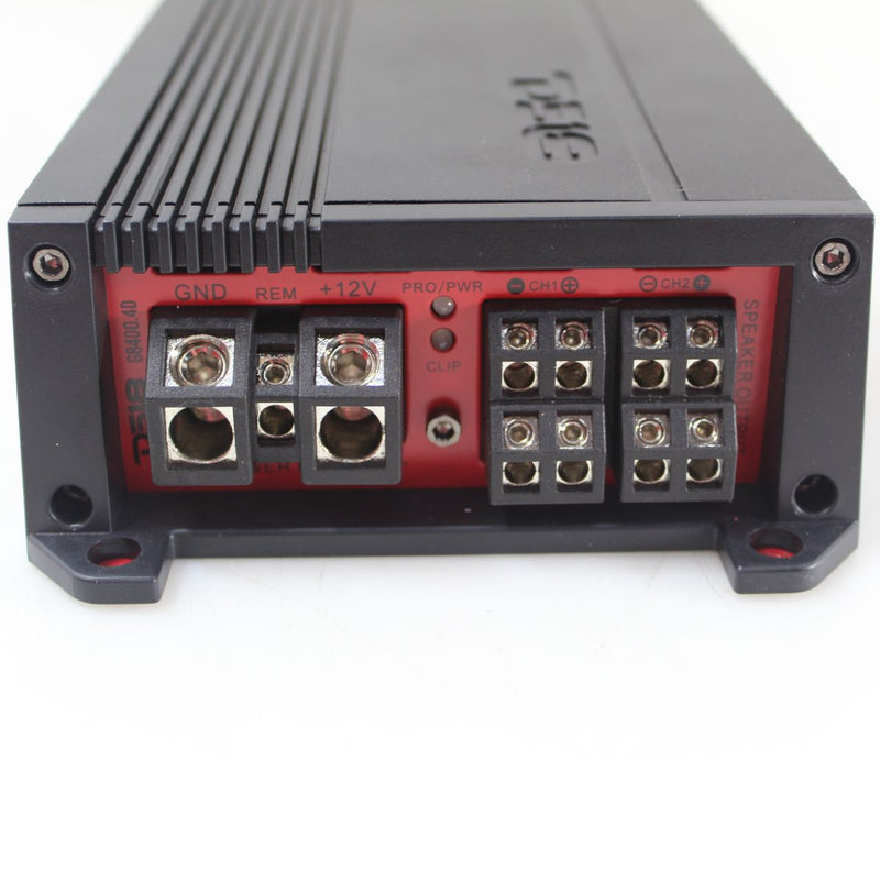 DS18 Car Audio 4-Ch Full Range Amplifier 8400 Watt Class D G8400.4D OPEN BOX