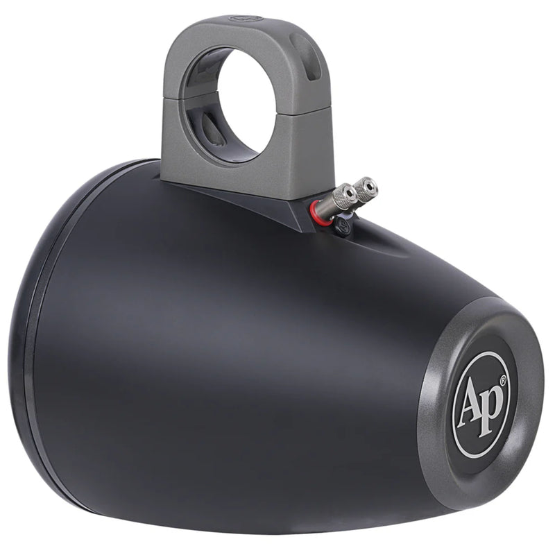 AudioPipe Pair of Black 8" 125 W RMS  4-Ohm Weatherproof Marine Tower Speakers