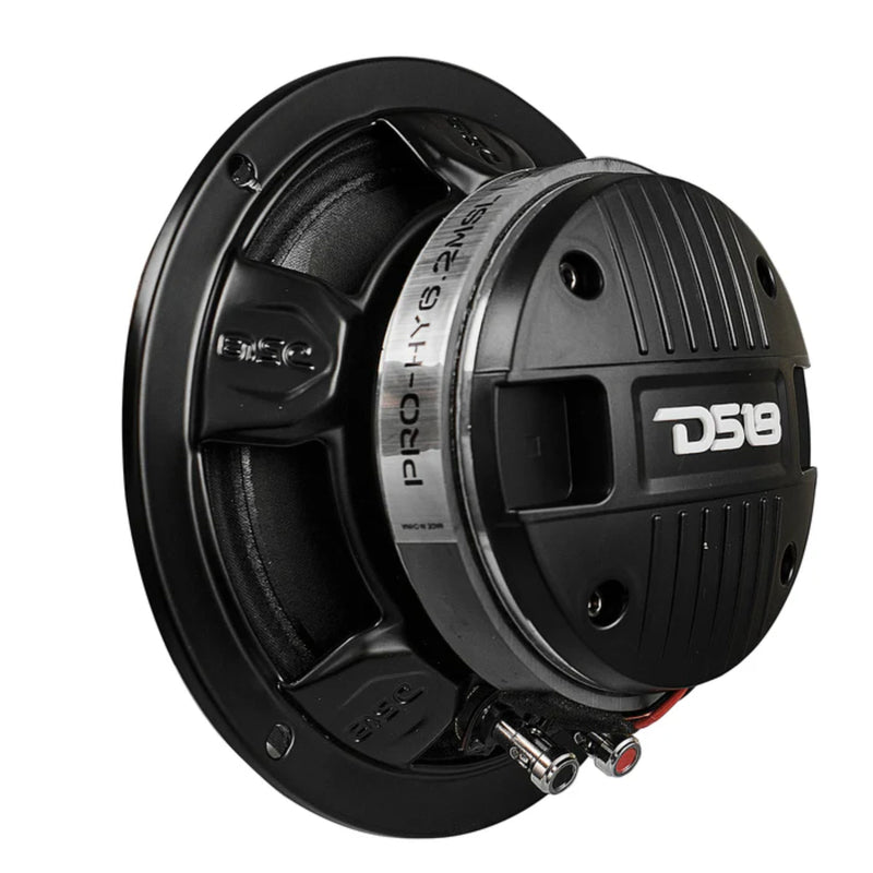 DS18 PRO 6.5" Hybrid 2 Ohm 150 Watt RMS Loudspeaker w/1" Compression Driver Horn