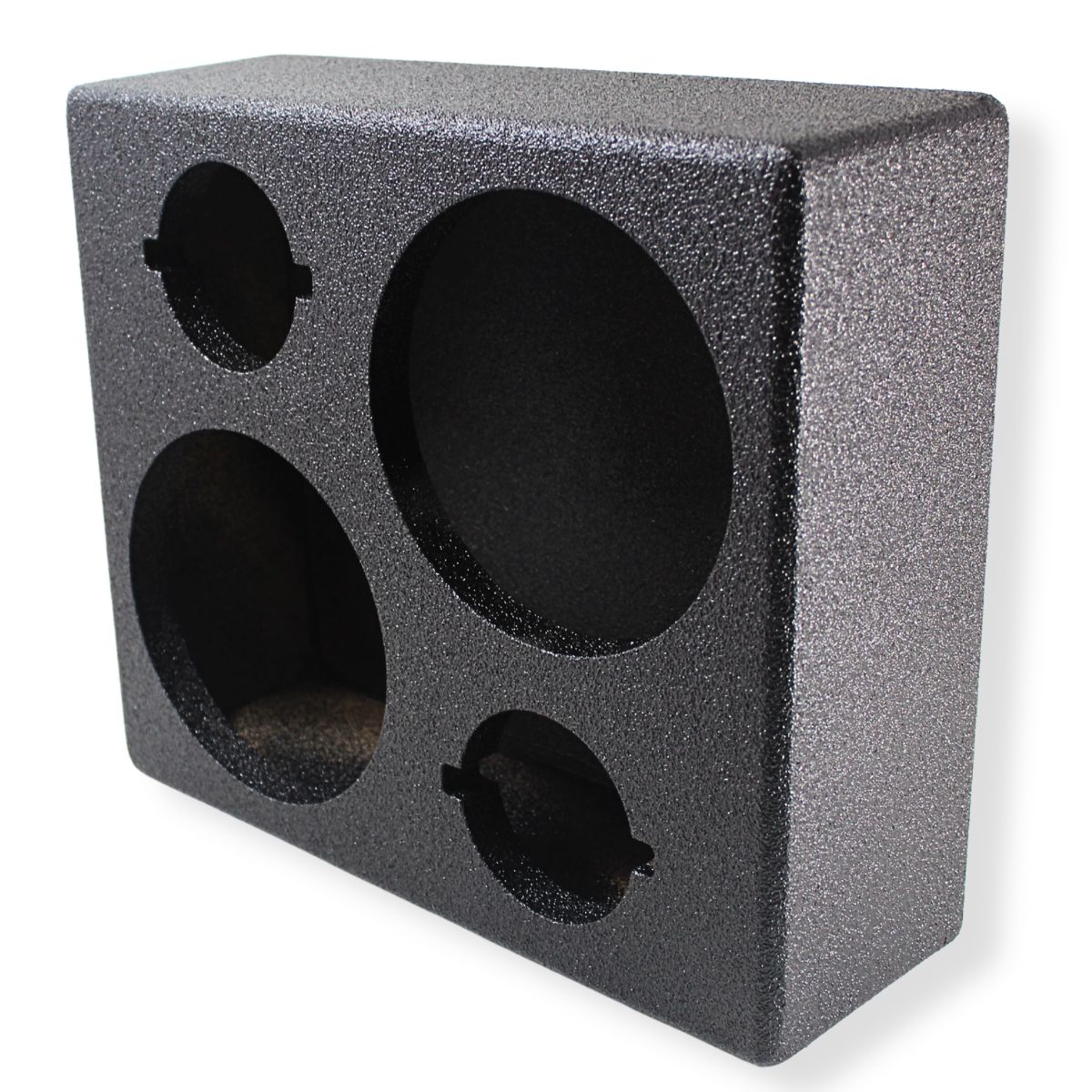 Universal Dual 6.5 Speaker Pod MDF Enclosure with Tweeters — Big