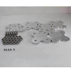 Double Bank 12 Yinlong LTO Cell Lug Style Aluminum Bus Bars w Hardware OPEN BOX