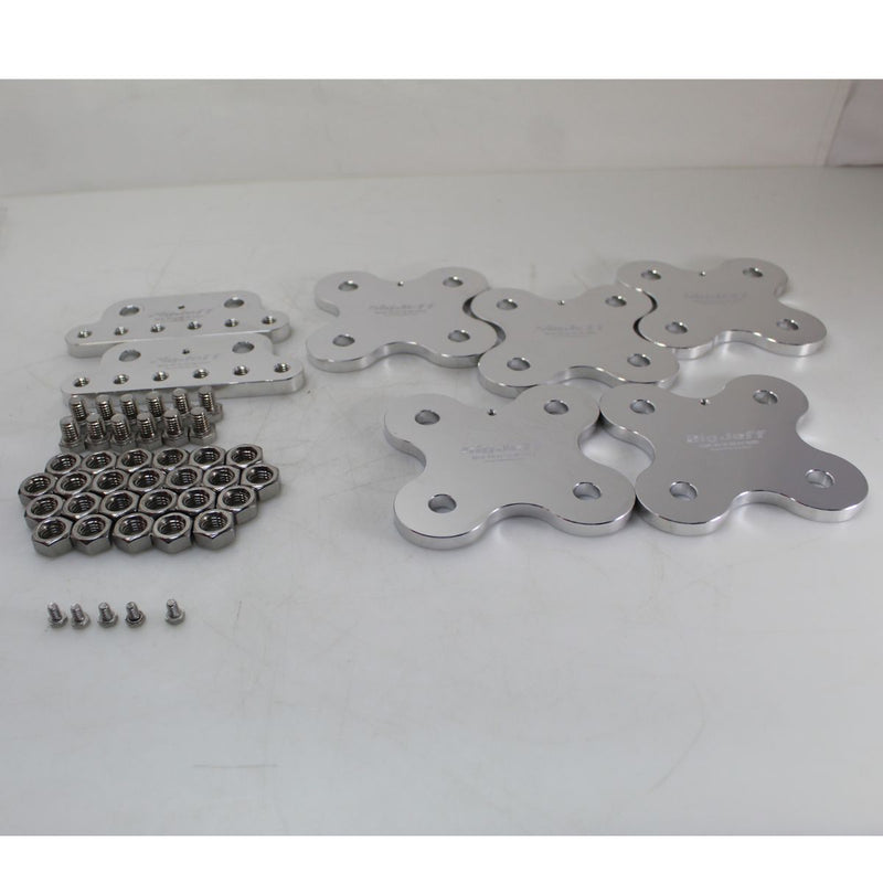 Double Bank 12 Yinlong LTO Cell Lug Style Aluminum Bus Bars w Hardware OPEN BOX